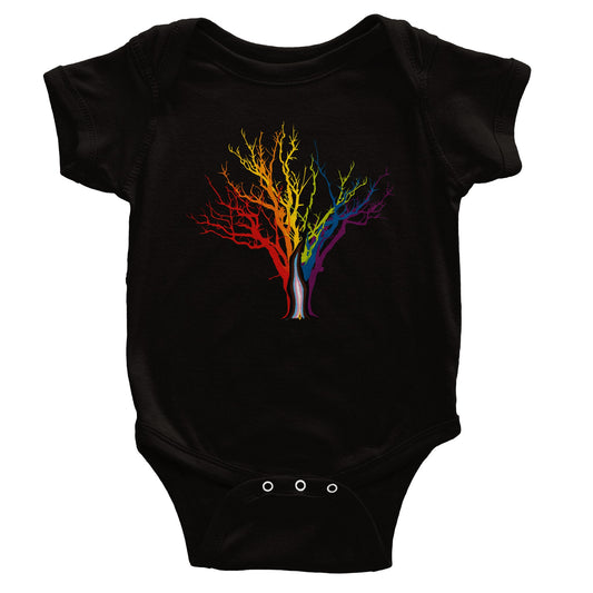Strong Roots Baby Short Sleeve Bodysuit