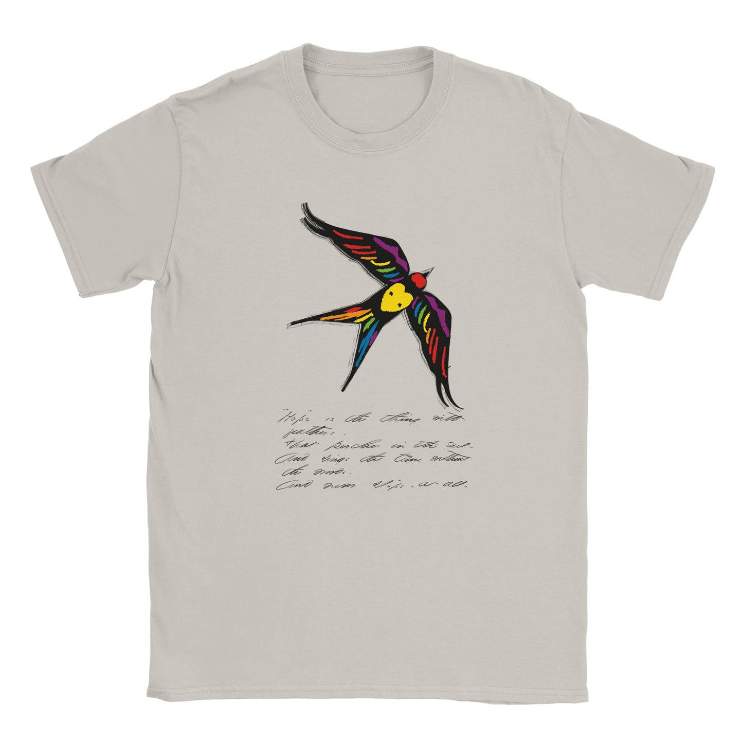 Hope Is The Thing With Feathers Unisex T-shirt